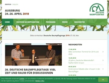Tablet Screenshot of forum-baumpflege.de